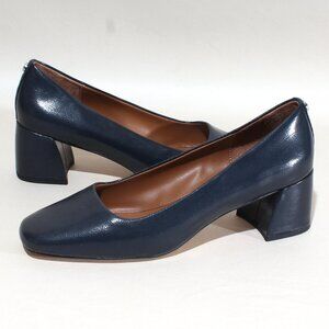 Womens Donald Pliner Pumps Aquarius Size 10 M Blue 2" Chunky Block Heels